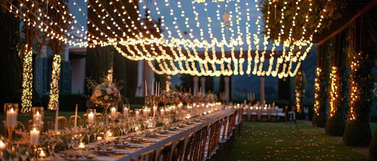 תאורה לאירועים