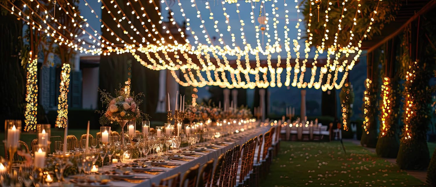 תאורה לאירועים