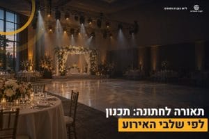 תאורה לחתונה